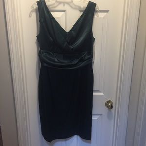 Hunter Green Cocktail Dress